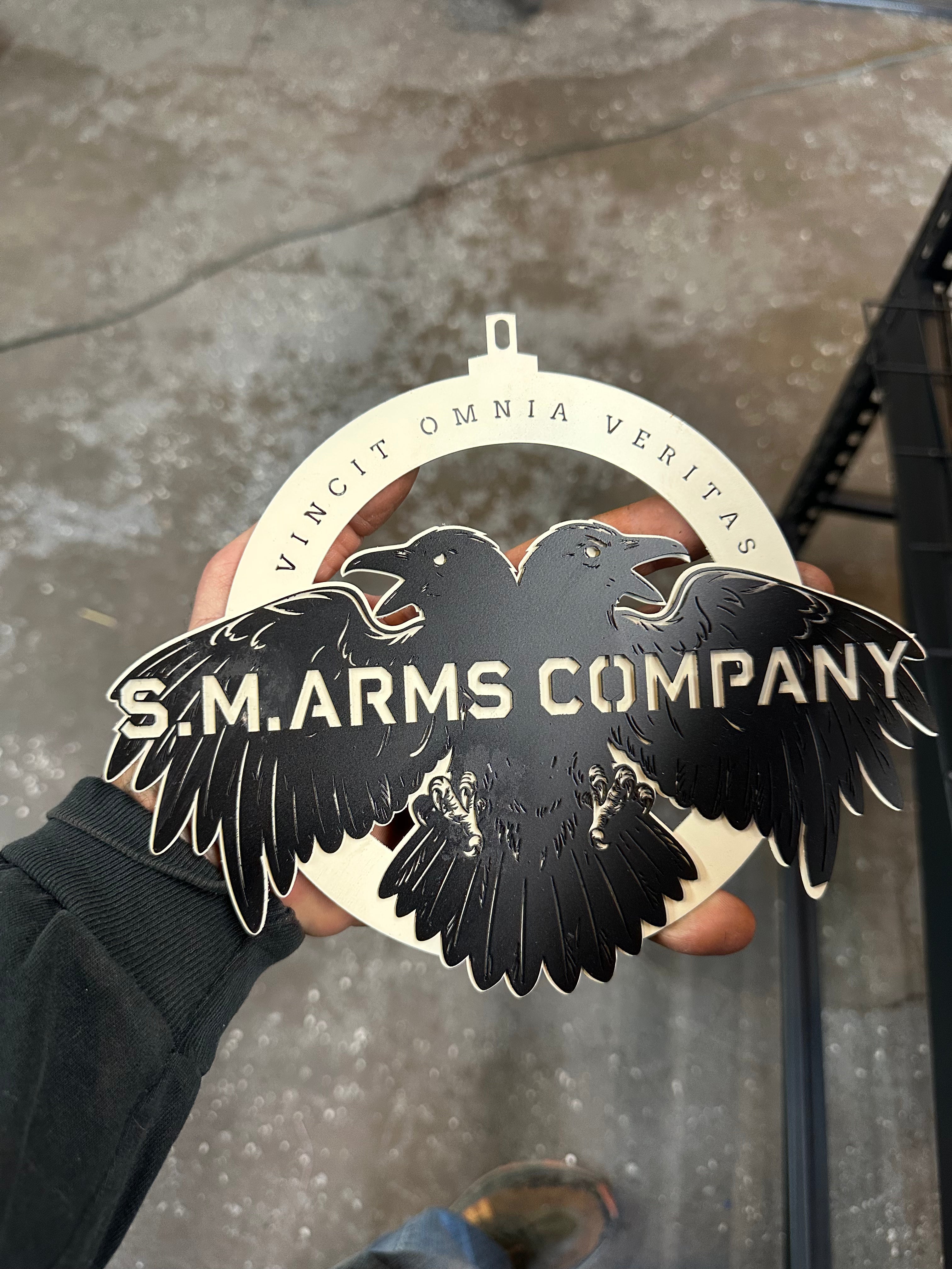 Custom Metal Signs — 2-Layer Premium