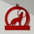 Howling Coyote Personalized Ornament