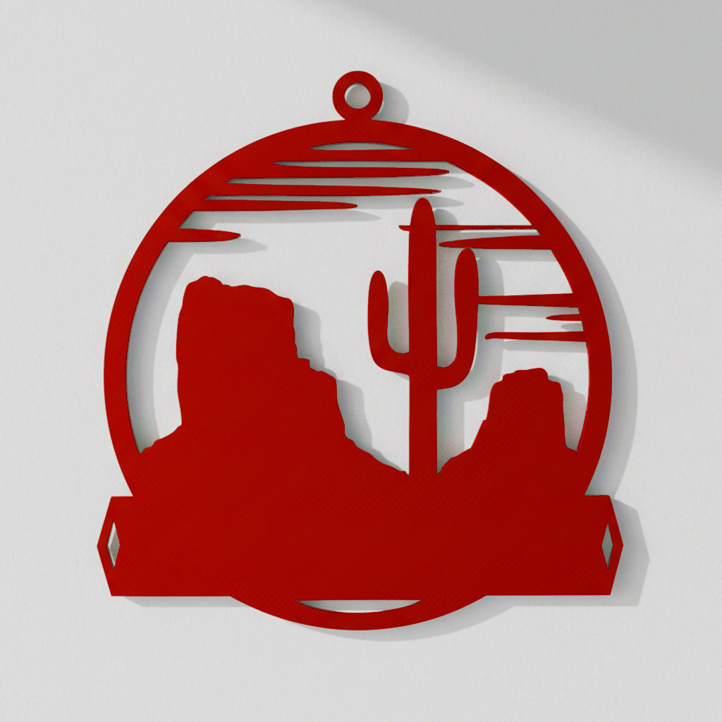 Monument Valley Personalized Ornament