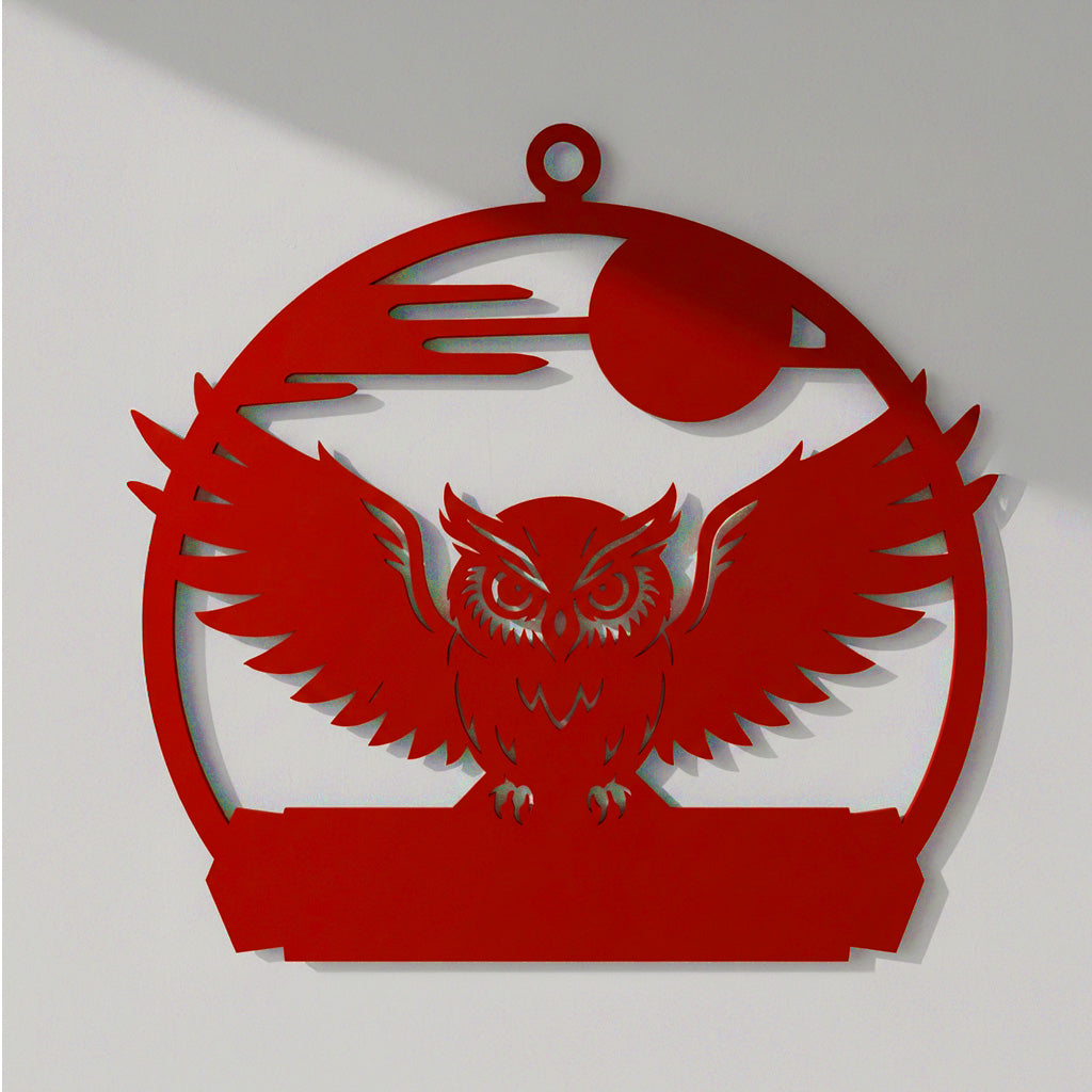 Night Owl Personalized Ornament